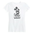 thumbnail image 1 of Mickey & Friends - Mickey Sketch - Women's Short Sleeve Graphic T-Shirt, 1 of 5
