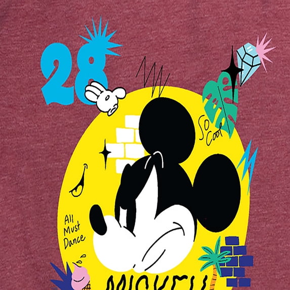 Mickey & Friends - Mickey So Cool - Women's Short Sleeve Graphic T-Shirt