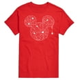 thumbnail image 1 of Mickey & Friends - Mickey Spider Web Design - Men's Short Sleeve Graphic T-Shirt, 1 of 5