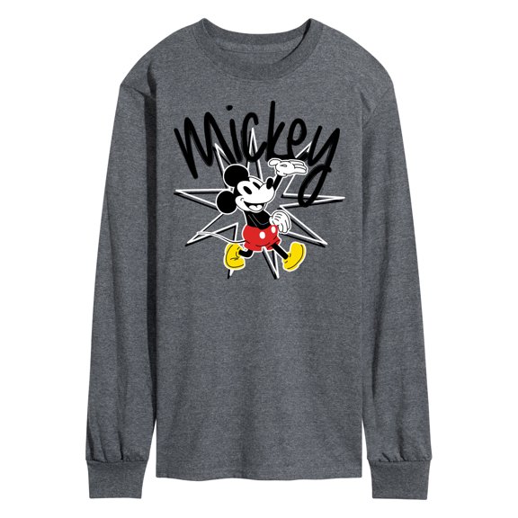 Mickey & Friends - Mickey Star Burst - Men's Long Sleeve T-Shirt