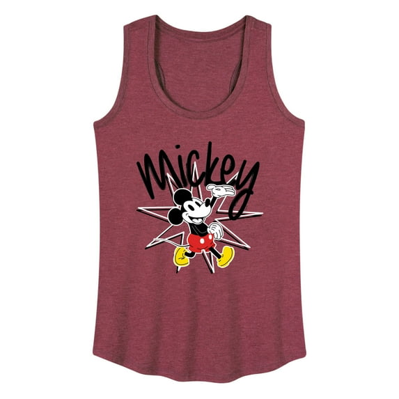 Mickey & Friends - Mickey Star Burst - Women's Racerback Tank Top