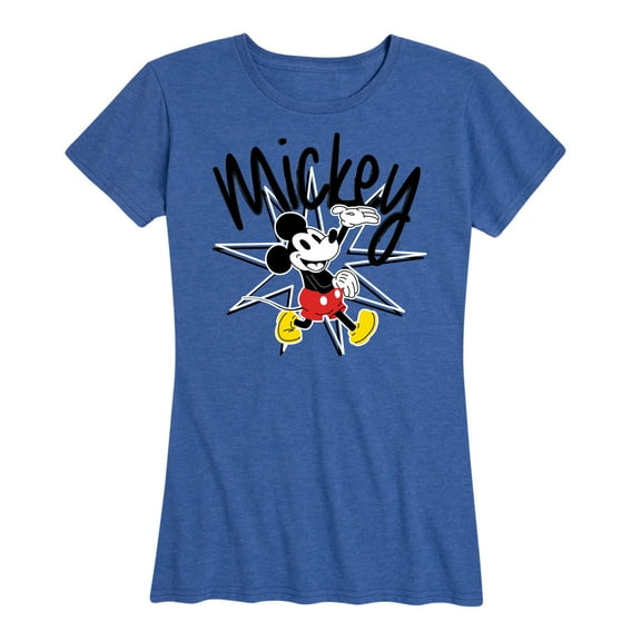 Mickey & Friends - Mickey Star Burst - Women's Short Sleeve Graphic T-Shirt