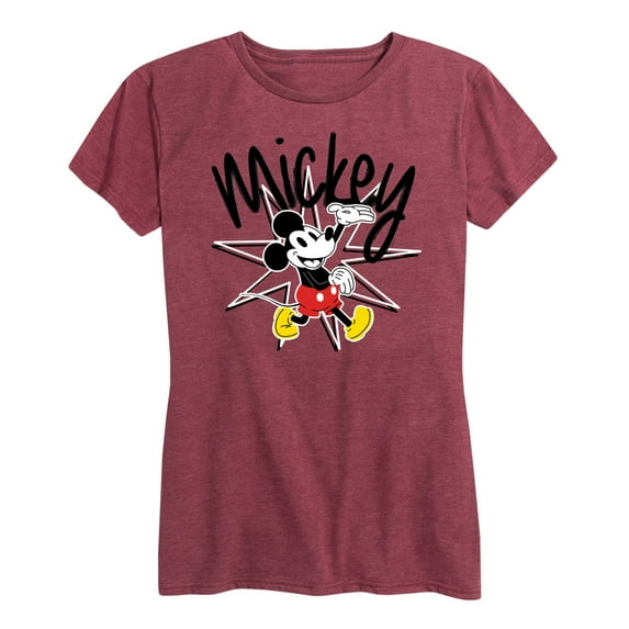 Mickey & Friends - Mickey Star Burst - Women's Short Sleeve Graphic T-Shirt