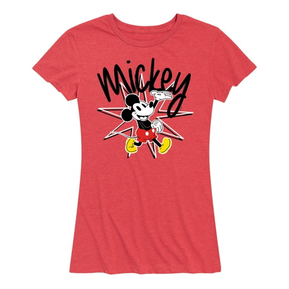 Mickey & Friends - Mickey Star Burst - Women's Short Sleeve Graphic T-Shirt