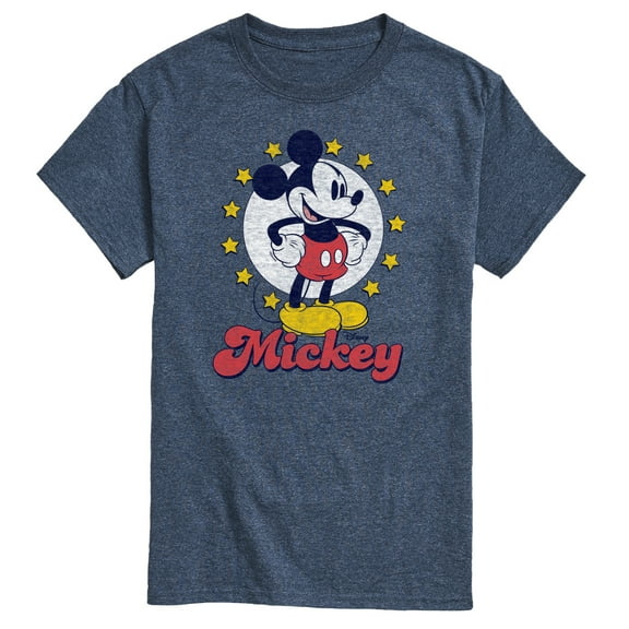 Mickey & Friends - Mickey  Stars - Men's Short Sleeve Graphic T-Shirt