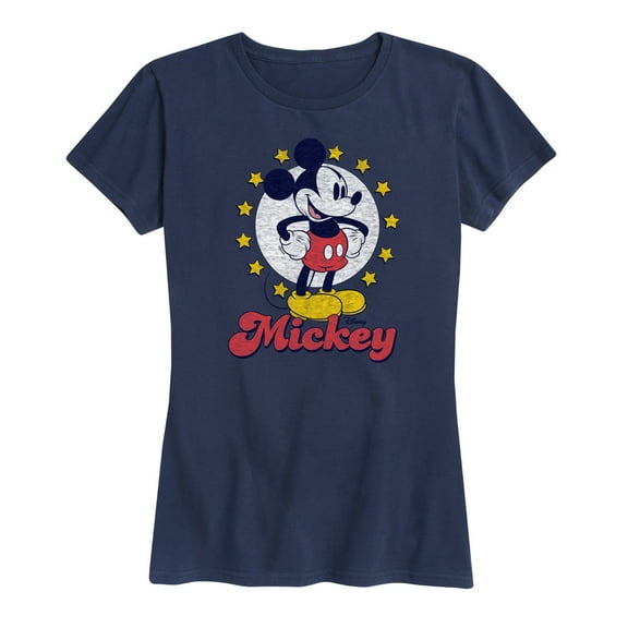 Mickey & Friends - Mickey Stars - Women's Short Sleeve Graphic T-Shirt