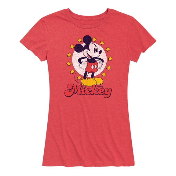 Mickey & Friends - Mickey Stars - Women's Short Sleeve Graphic T-Shirt