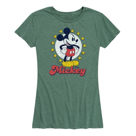 Mickey & Friends - Mickey Stars - Women's Short Sleeve Graphic T-Shirt