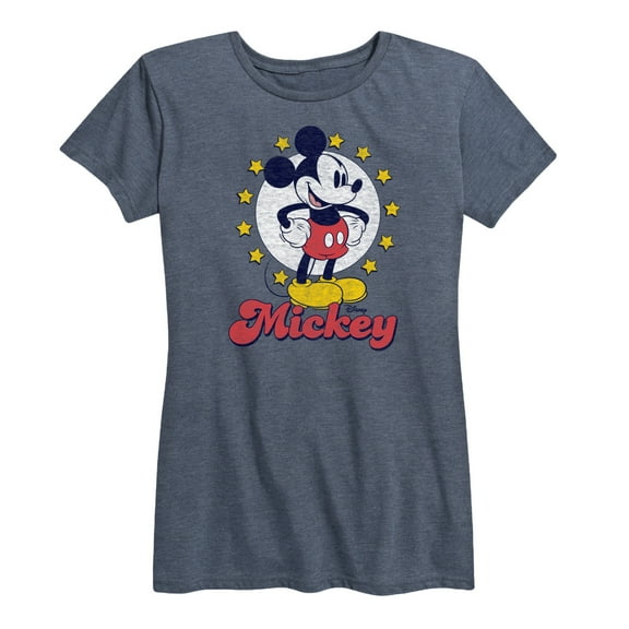 Mickey & Friends - Mickey Stars - Women's Short Sleeve Graphic T-Shirt