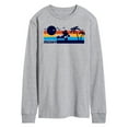 thumbnail image 1 of Mickey & Friends - Mickey Sunset Pattern - Men's Long Sleeve T-Shirt, 1 of 5