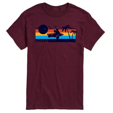 Mickey & Friends - Mickey Sunset Pattern - Men's Short Sleeve Graphic T-Shirt