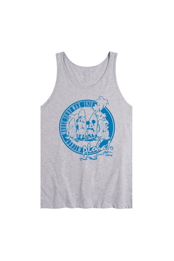 Mickey & Friends - Mickey Surf Wax - Men's Jersey Tank Top