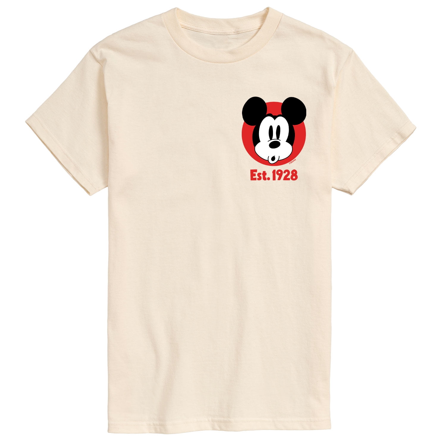 Mickey & Friends - Mickey Surprise Face - Men\'s Short Sleeve Graphic T-Shirt