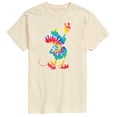 thumbnail image 1 of Mickey & Friends - Mickey Tie Dye Silhouette - Men's Short Sleeve Graphic T-Shirt, 1 of 5