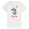 thumbnail image 1 of Mickey & Friends - Mickey Tie Dye Silhouette - Men's Short Sleeve Graphic T-Shirt, 1 of 5