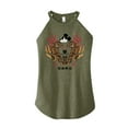 thumbnail image 1 of Mickey & Friends - Mickey Tiger Art - Juniors High Neck Tank Top, 1 of 4