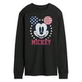 thumbnail image 1 of Mickey & Friends - Mickey USA Ears - Men's Long Sleeve T-Shirt, 1 of 5