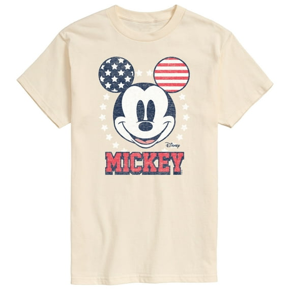 Mickey & Friends - Mickey USA Ears - Men's Short Sleeve Graphic T-Shirt