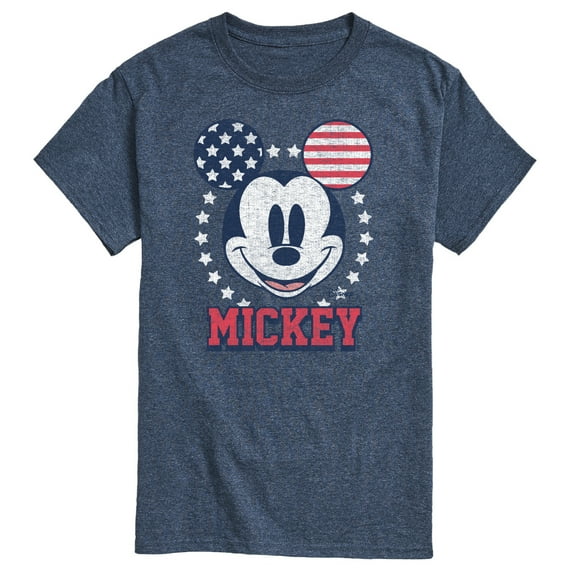Mickey & Friends - Mickey USA Ears - Men's Short Sleeve Graphic T-Shirt