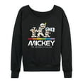 thumbnail image 1 of Mickey & Friends - Mickey Universe Calling - Women's Lightweight French Terry Long Sleeve Shirt, 1 of 5