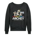 thumbnail image 1 of Mickey & Friends - Mickey Universe Calling - Women's Lightweight French Terry Long Sleeve Shirt, 1 of 5