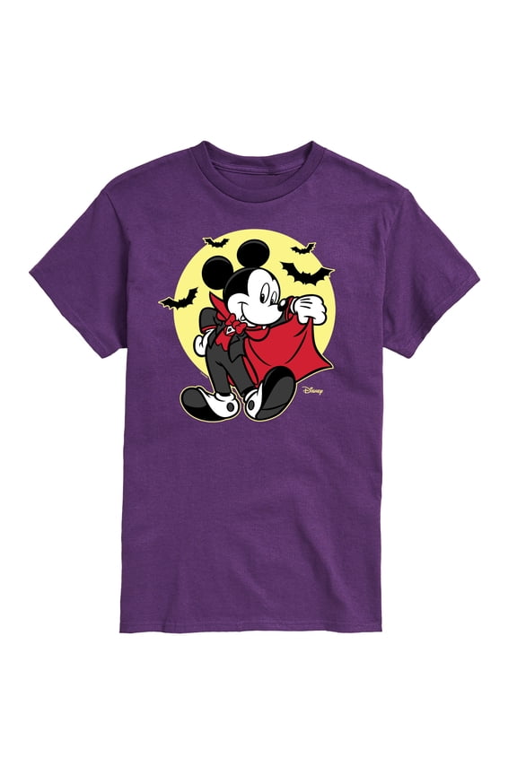 Mickey & Friends - Mickey Vampire - Men's Short Sleeve Graphic T-Shirt