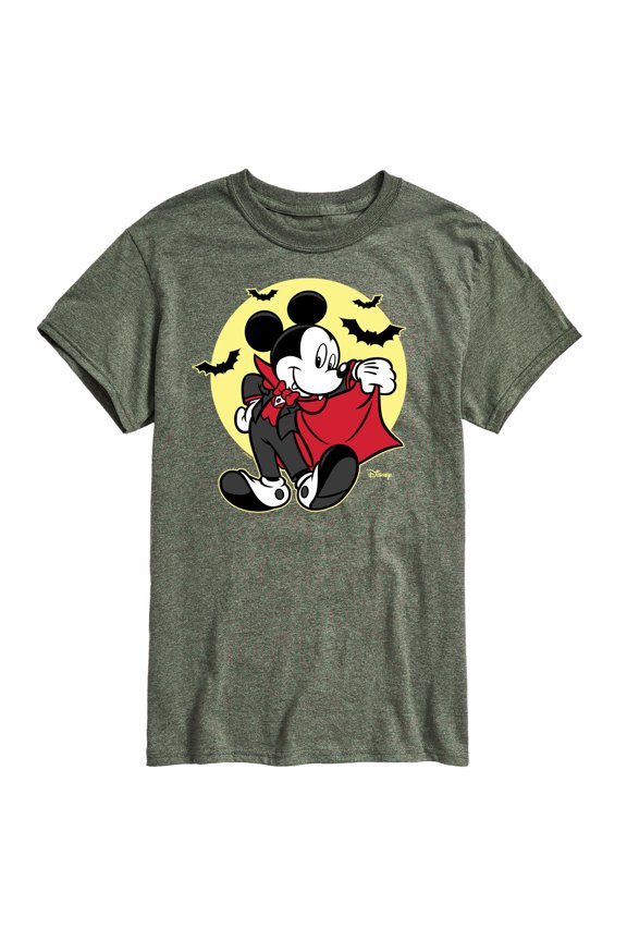 Mickey & Friends - Mickey Vampire - Men's Short Sleeve Graphic T-Shirt