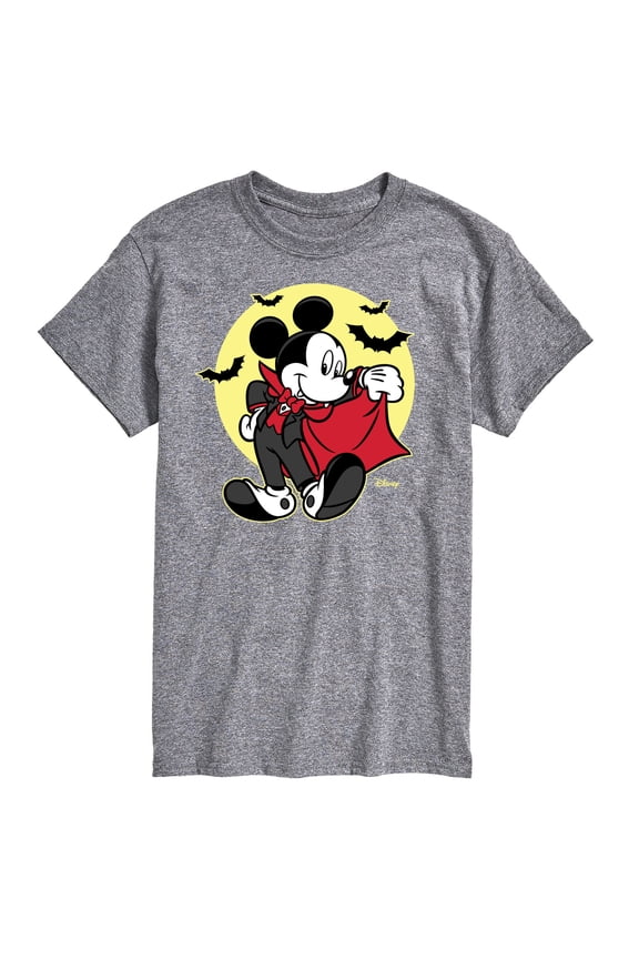 Mickey & Friends - Mickey Vampire - Men's Short Sleeve Graphic T-Shirt