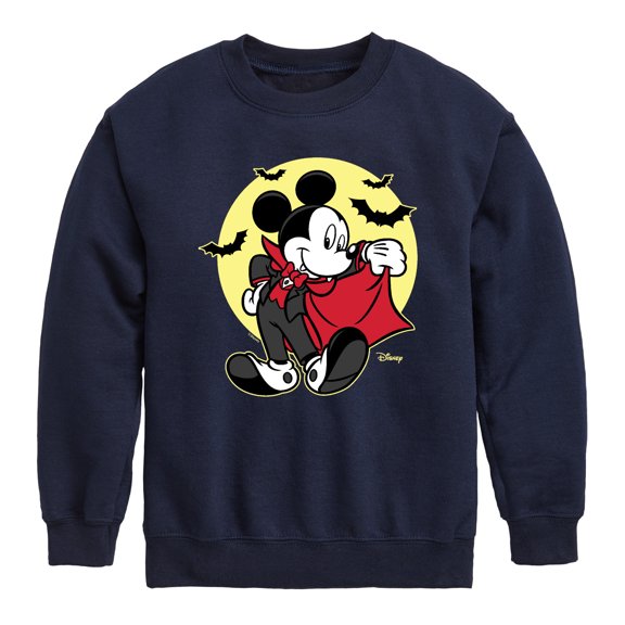 Mickey & Friends - Mickey Vampire - Toddler And Youth Crewneck Fleece Sweatshirt