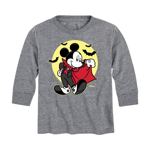 Disney - Mickey Vampire Boys' Long Sleeve Graphic T-Shirt