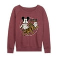 thumbnail image 1 of Mickey & Friends - Mickey Wonderful - Women's Lightweight French Terry Long Sleeve Shirt, 1 of 5