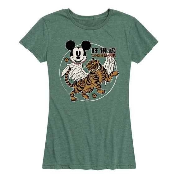 Mickey & Friends - Mickey Wonderful - Women's Short Sleeve Graphic T-Shirt