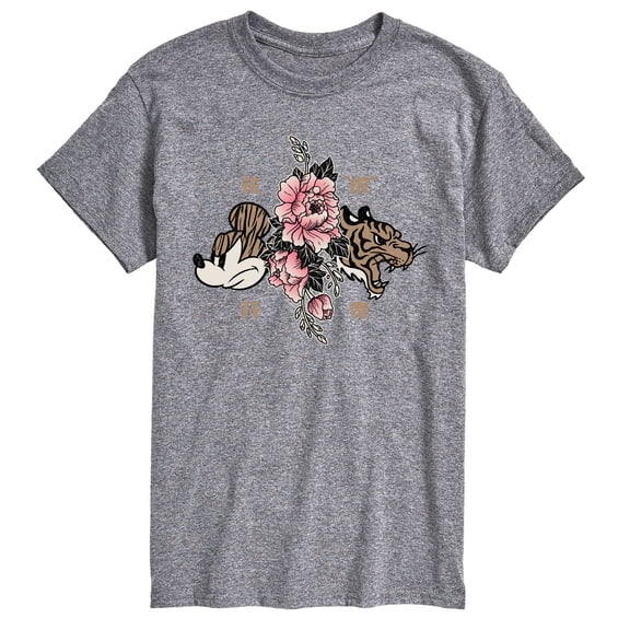 Mickey & Friends - Mickey Year of The Tiger Design - Men's Short Sleeve Graphic T-Shirt