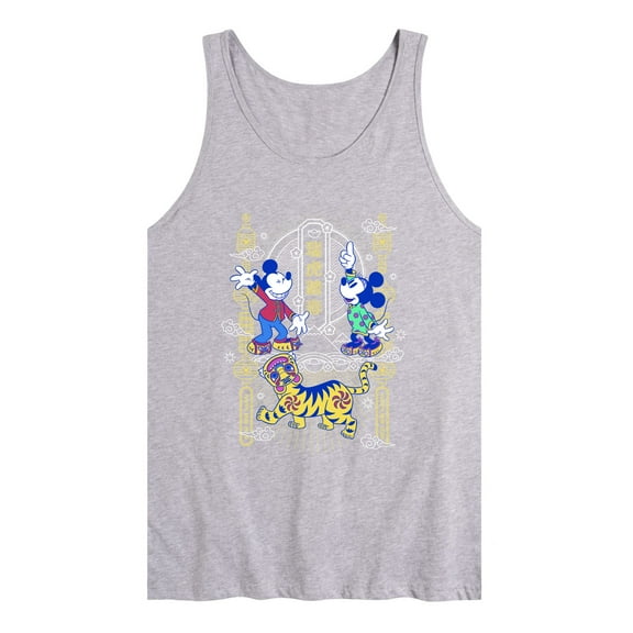 Mickey & Friends - Mickey and Minnie - Men's Jersey Tank Top