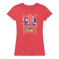 thumbnail image 1 of Mickey & Friends - Mickey and Minnie - Women's Short Sleeve Graphic T-Shirt, 1 of 5