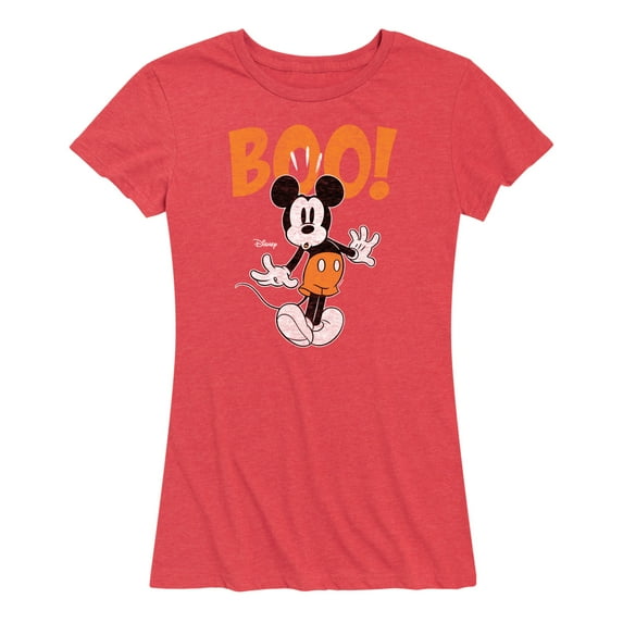 Mickey & Friends - Mickey's Halloween Animation - Women's Short Sleeve Graphic T-Shirt