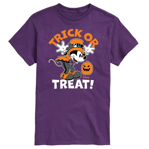Mickey & Friends -Mickey's Halloween Costume - Men's Short Sleeve Graphic T-Shirt