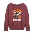 thumbnail image 1 of Mickey & Friends - Mickey's Halloween Costume - Women's Lightweight French Terry Long Sleeve Shirt, 1 of 5