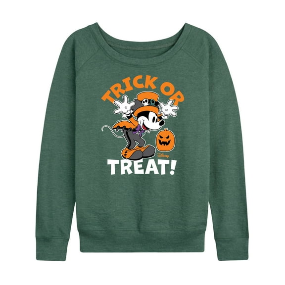 Mickey & Friends - Mickey's Halloween Costume - Women's Lightweight French Terry Long Sleeve Shirt