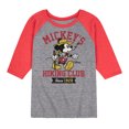 thumbnail image 1 of Mickey & Friends - Mickey's Hiking Club - Since 1928 - Toddler And Youth Raglan Graphic T-Shirt, 1 of 1