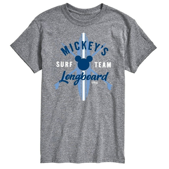 Mickey & Friends - Mickey's Longboard Surf Team - Men's Short Sleeve Graphic T-Shirt