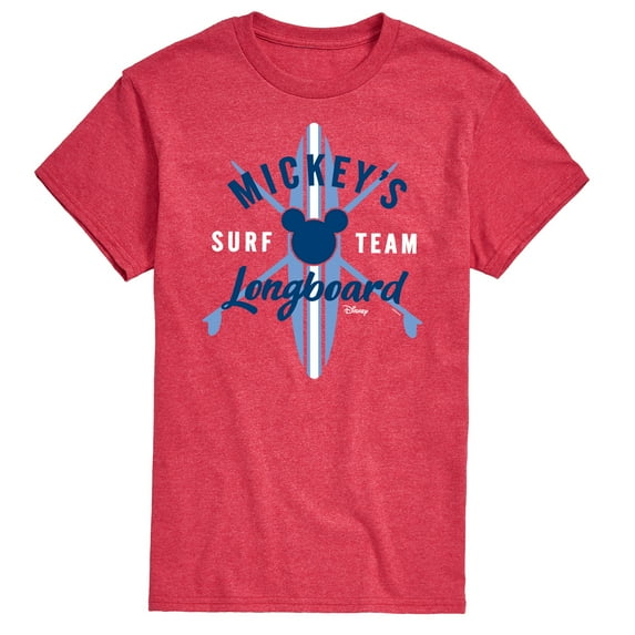 Mickey & Friends - Mickey's Longboard Surf Team - Men's Short Sleeve Graphic T-Shirt