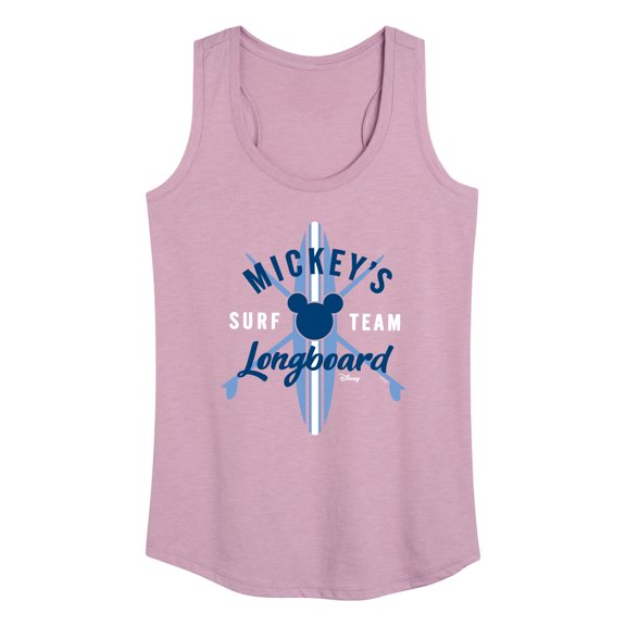 Mickey & Friends - Mickey's Longboard - Women's Racerback Tank Top