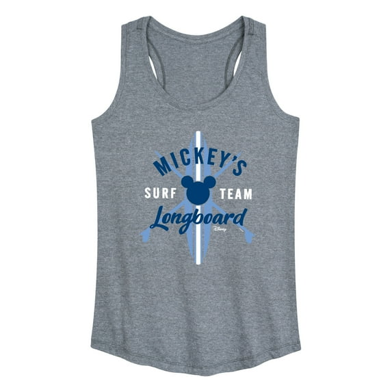 Mickey & Friends - Mickey's Longboard - Women's Racerback Tank Top