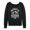 thumbnail image 1 of Mickey & Friends - Mickey's Outdoor Adventure Club - Women's Lightweight French Terry Long Sleeve Shirt, 1 of 5