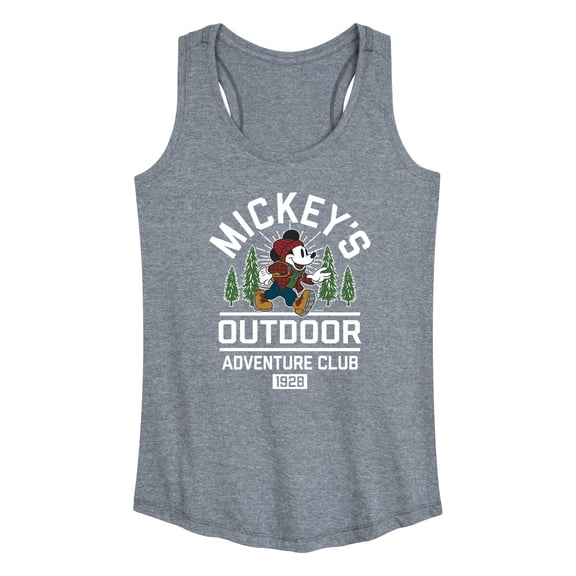 Mickey & Friends - Mickey's Outdoor Adventure Club - Women's Racerback Tank Top