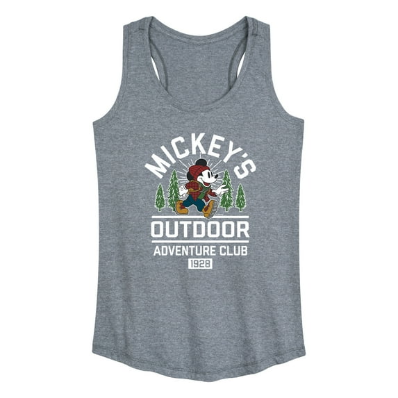Mickey & Friends - Mickey's Outdoor Adventure Club - Women's Racerback Tank Top