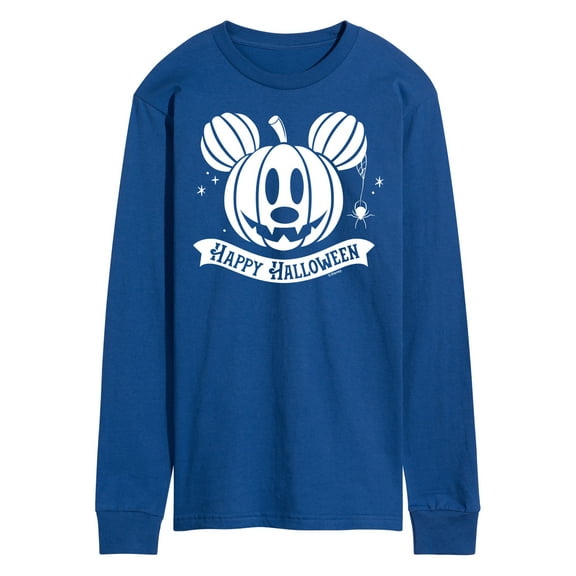 Mickey & Friends - Mickey's Pumpkin - Men's Long Sleeve T-Shirt