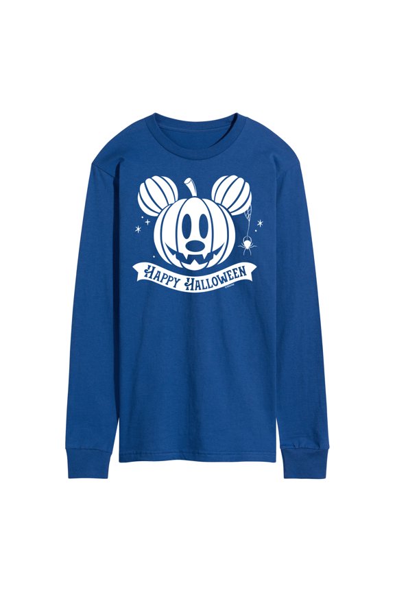 Mickey & Friends - Mickey's Pumpkin - Men's Long Sleeve T-Shirt