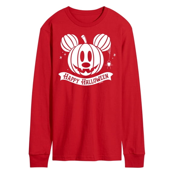 Mickey & Friends - Mickey's Pumpkin - Men's Long Sleeve T-Shirt